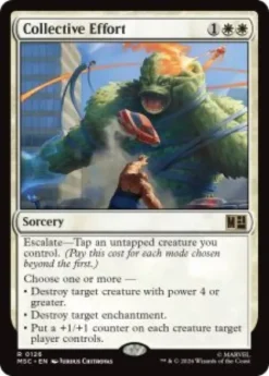 Collective Effort - Marvel Super Heroes Commander