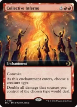 Collective Inferno (#363) (extended art) - Lorwyn Eclipsed Varianten