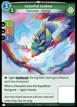 Colorful Cuckoo (C) - Altered skybound