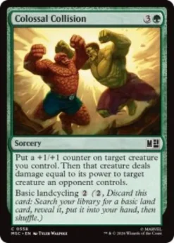 Colossal Collision - Marvel Super Heroes Commander
