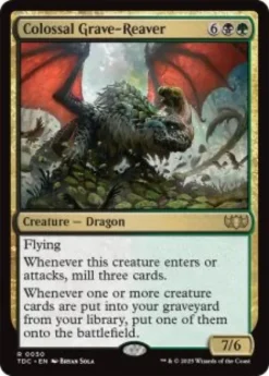 Colossal Grave-Reaver - Tarkir: Dragonstorm Commander