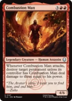Combustion Man (foil) - Avatar: The Last Airbender