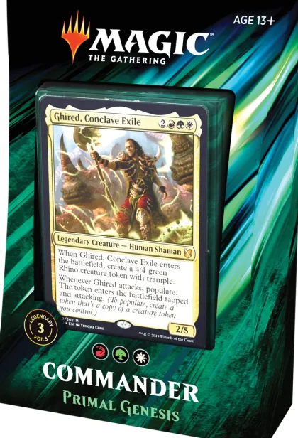 Commander 2019 complete set decks