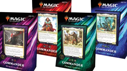 Commander 2019 complete set decks