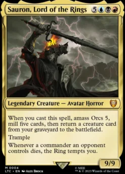 Commander Deck Lord of the Rings: Tales of Middle-earth - The Hosts of Mordor