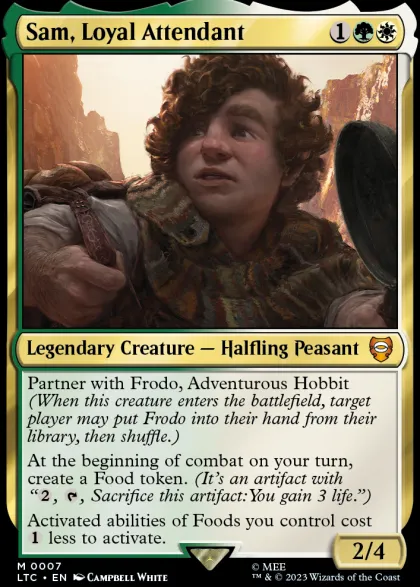 Commander Deck Lord of the Rings: Tales of Middle-earth - Food and Fellowship