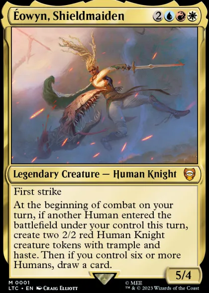 Commander Deck Lord of the Rings: Tales of Middle-earth - Riders of Rohan