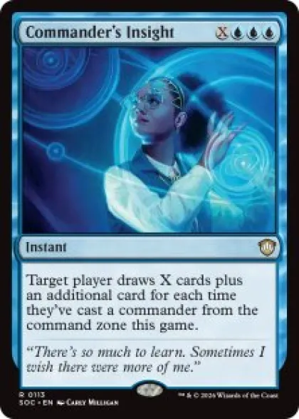 Commander's Insight - Secrets of Strixhaven Commander