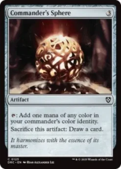 Commander's Sphere - Aetherdrift Commander