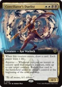 Conciliator's Duelist (foil) (extended art) - Secrets of Strixhaven Varianten