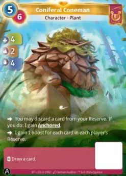 Coniferal Coneman (U-1992) - Altered Kickstarter Uniques