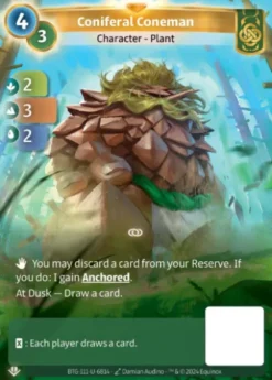 Coniferal Coneman (U-6814) - Altered Non-Kickstarter Uniques