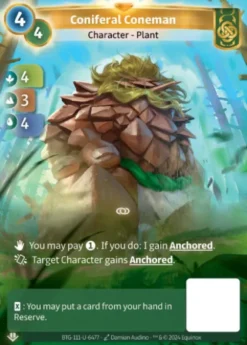 Coniferal Coneman (U-6477) - Altered Non-Kickstarter Uniques