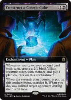 Construct a Cosmic Cube (foil) (extended art) - Marvel Super Heroes Varianten