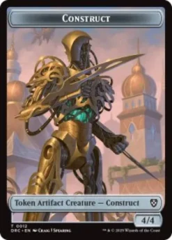 Construct token (4/4) - Aetherdrift Commander