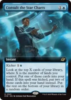 Consult the Star Charts (foil) (extended art) - Edge of Eternities Varianten