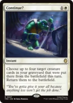 Continue? - Teenage Mutant Ninja Turtles Eternal-Legal