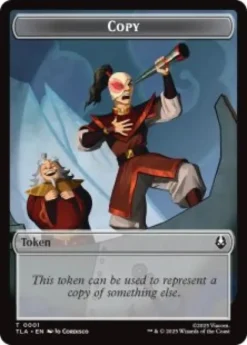 Copy token (#1) (foil) - Avatar: The Last Airbender
