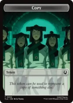 Copy token (#2) (foil) - Avatar: The Last Airbender