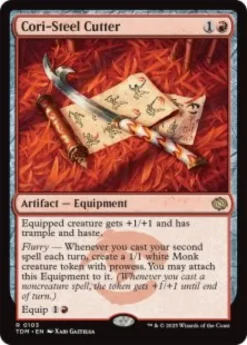 Cori-Steel Cutter (foil) - Tarkir: Dragonstorm