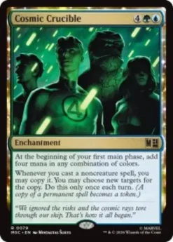 Cosmic Crucible (surge foil) - Marvel Super Heroes Commander