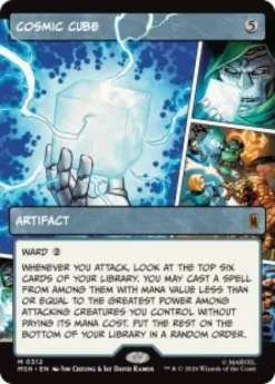 Cosmic Cube (#312) (foil) (borderless) - Marvel Super Heroes Varianten