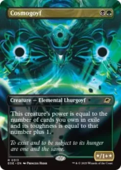 Cosmogoyf (foil) (borderless) - Edge of Eternities Varianten