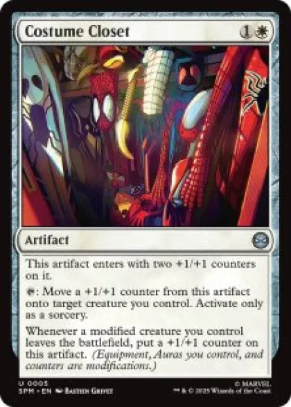 Costume Closet (foil) - Marvel's Spider-Man