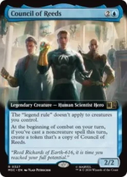 Council of Reeds (extended art) - Marvel Super Heroes Commander Varianten