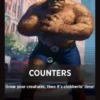 Counters front card - Marvel Super Heroes Commander