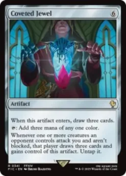 Coveted Jewel (surge foil) - Final Fantasy Commander