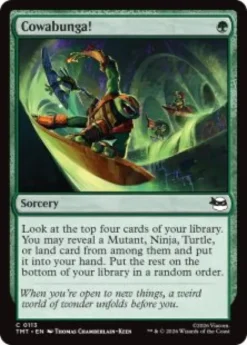 Cowabunga! (foil) - Teenage Mutant Ninja Turtles