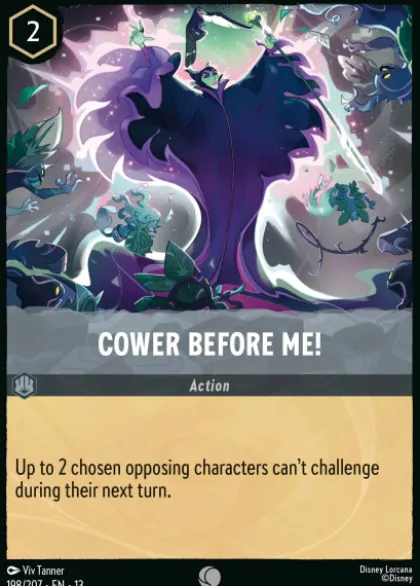 Cower Before Me! (foil) - Attack of the Vine