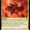 Crackling Doom (surge foil) - Final Fantasy Commander