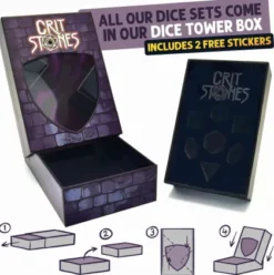 CritStones - Dice Set: Water Dragon's Gaze Floating Eye (7-delig)