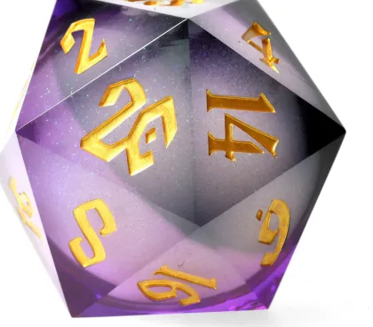 CritStones - Liquid Core D20: Twilight Ether (1-delig)