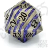 CritStones - Metal Dice D20: Engraved Elder (30mm)