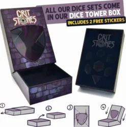 CritStones - Metal Dice Set: Unholy Bane