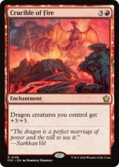Crucible of Fire - Foundations Commander Decks