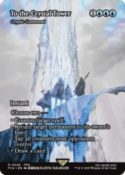 Cryptic Command (foil) (showcase) - Final Fantasy Through the Ages