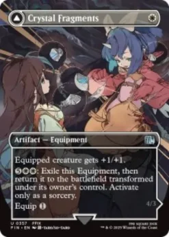Crystal Fragments (foil) (borderless) - Final Fantasy Varianten