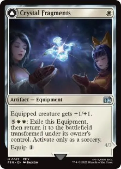 Crystal Fragments (foil) - Final Fantasy