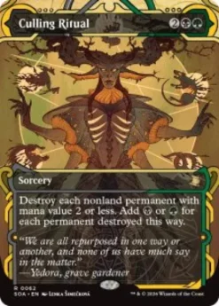 Culling Ritual (#062) (foil) (showcase) - Secrets of Strixhaven Mystical Archive