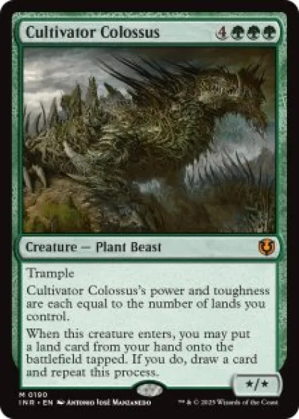 Cultivator Colossus (foil) - Innistrad Remastered