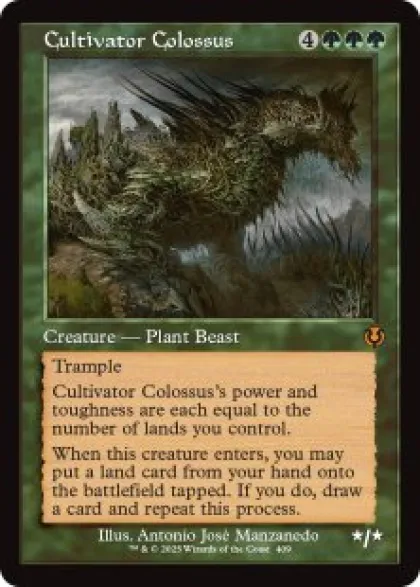 Cultivator Colossus (#409) (foil) (showcase) - Innistrad Remastered Varianten