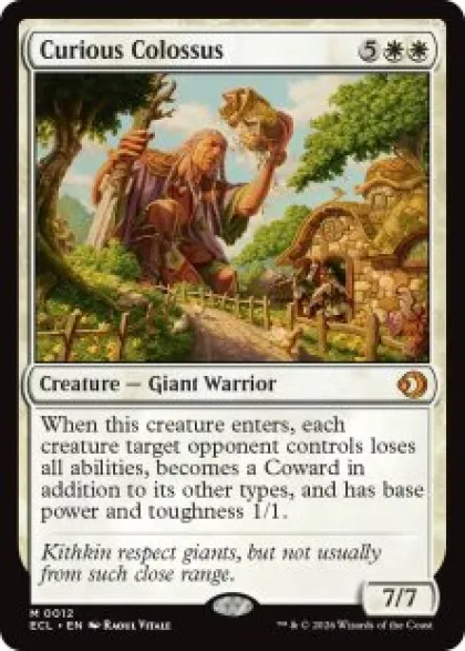 Curious Colossus - Lorwyn Eclipsed