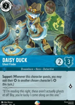 Daisy Duck, Ghost Finder (foil) (borderless) - Whispers in the Well