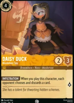 Daisy Duck, Musketeer Spy (foil) - Fabled