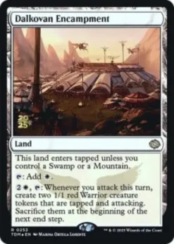 Dalkovan Encampment (foil) - Tarkir: Dragonstorm Prerelease Promo's