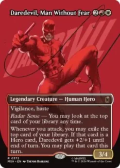 Daredevil, Man Without Fear (#372) (borderless) - Marvel Super Heroes Varianten